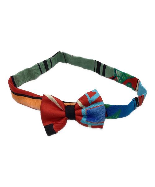 HERMES（エルメス）HERMES (エルメス) 蝶ネクタイ マルチカラー サイズ:記載無しの古着・服飾アイテム