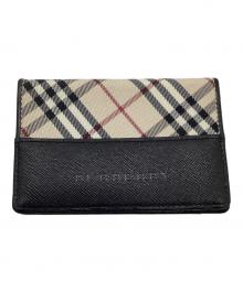 BURBERRY（バーバリー）の古着「パスケース」｜ブラック×ベージュ