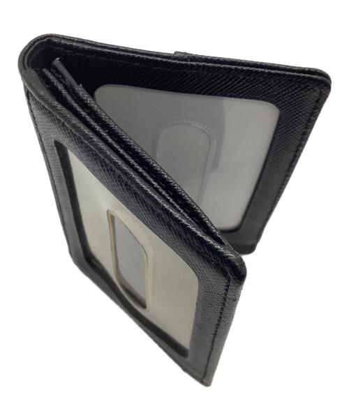 BURBERRY（バーバリー）BURBERRY (バーバリー) パスケース ブラック×ベージュの古着・服飾アイテム