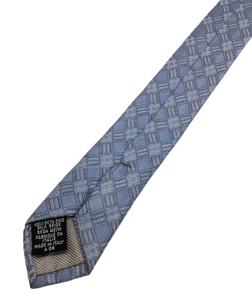 CHANEL（シャネル）CHANEL (シャネル) シルクネクタイ ライトブルー サイズ:記載無しの古着・服飾アイテム