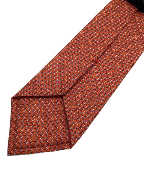 LOUIS VUITTON（ルイ ヴィトン）LOUIS VUITTON (ルイ ヴィトン) シルクネクタイ オレンジ サイズ:記載無しの古着・服飾アイテム