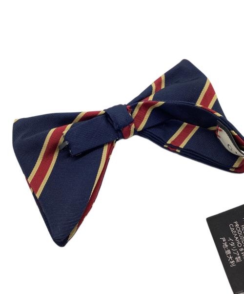 GUCCI（グッチ）GUCCI (グッチ) 蝶ネクタイ ネイビー×レッド サイズ:記載なしの古着・服飾アイテム
