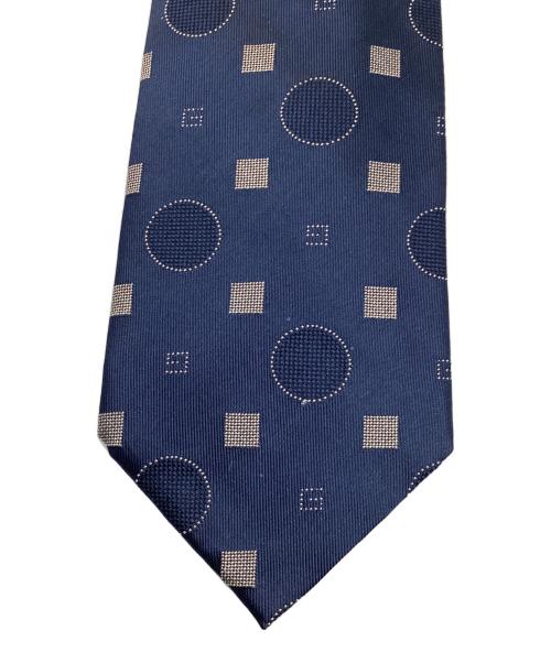 GUCCI（グッチ）GUCCI (グッチ) シルクネクタイ ネイビー サイズ:記載無しの古着・服飾アイテム