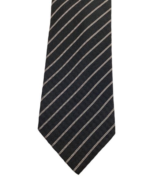 GUCCI（グッチ）GUCCI (グッチ) シルクネクタイ ブラック サイズ:記載なしの古着・服飾アイテム