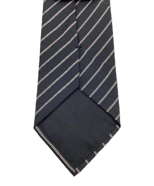 GUCCI（グッチ）GUCCI (グッチ) シルクネクタイ ブラック サイズ:記載なしの古着・服飾アイテム