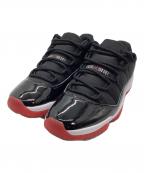 NIKEナイキ）の古着「AIR JORDAN 11 RETRO LOW Bred」｜ブラック×ホワイト×レッド
