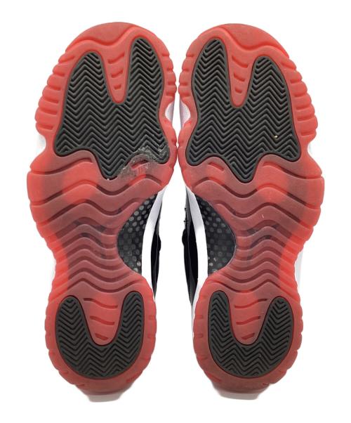 NIKE（ナイキ）NIKE (ナイキ) AIR JORDAN 11 RETRO LOW Bred ブラック×ホワイト×レッド サイズ:27.5の古着・服飾アイテム