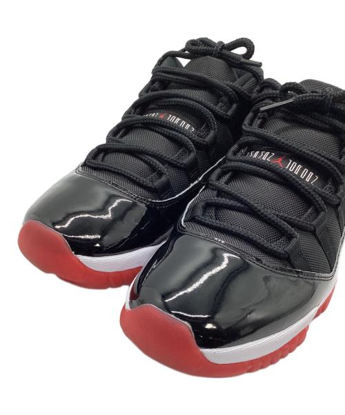 NIKE（ナイキ）NIKE (ナイキ) AIR JORDAN 11 RETRO LOW Bred ブラック×ホワイト×レッド サイズ:27.5の古着・服飾アイテム