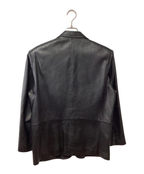 BALMAIN PARIS（バルマンパリ）BALMAIN PARIS (バルマンパリ) レザージャケット ブラック サイズ:Lの古着・服飾アイテム