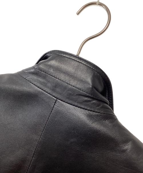 BALMAIN PARIS（バルマンパリ）BALMAIN PARIS (バルマンパリ) レザージャケット ブラック サイズ:Lの古着・服飾アイテム