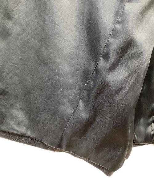 BALMAIN PARIS（バルマンパリ）BALMAIN PARIS (バルマンパリ) レザージャケット ブラック サイズ:Lの古着・服飾アイテム