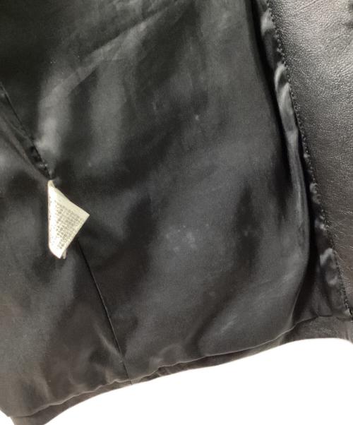 BALMAIN PARIS（バルマンパリ）BALMAIN PARIS (バルマンパリ) レザージャケット ブラック サイズ:Lの古着・服飾アイテム
