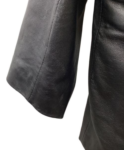 BALMAIN PARIS（バルマンパリ）BALMAIN PARIS (バルマンパリ) レザージャケット ブラック サイズ:Lの古着・服飾アイテム