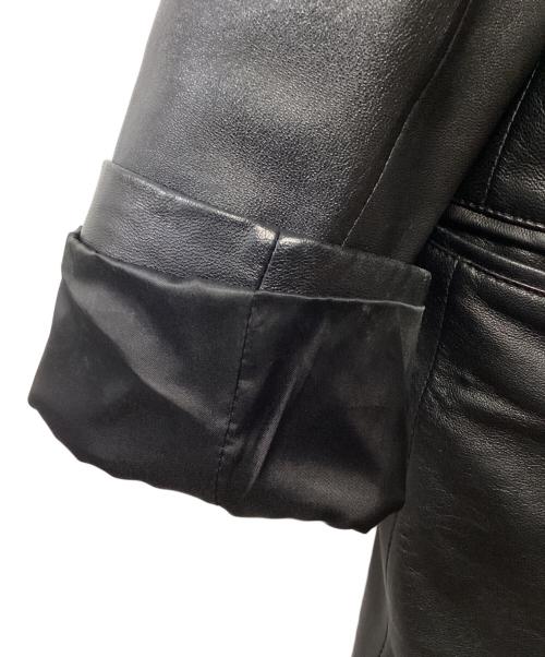 BALMAIN PARIS（バルマンパリ）BALMAIN PARIS (バルマンパリ) レザージャケット ブラック サイズ:Lの古着・服飾アイテム