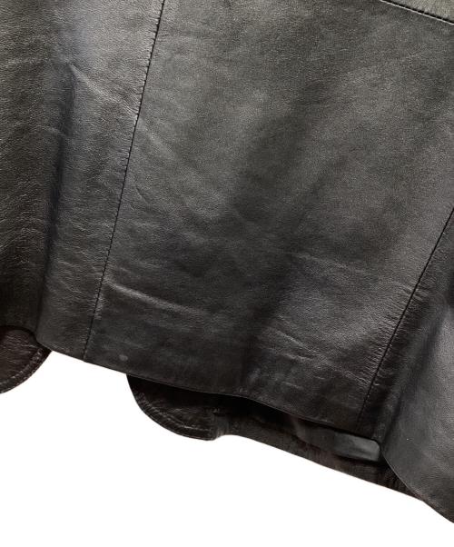 BALMAIN PARIS（バルマンパリ）BALMAIN PARIS (バルマンパリ) レザージャケット ブラック サイズ:Lの古着・服飾アイテム