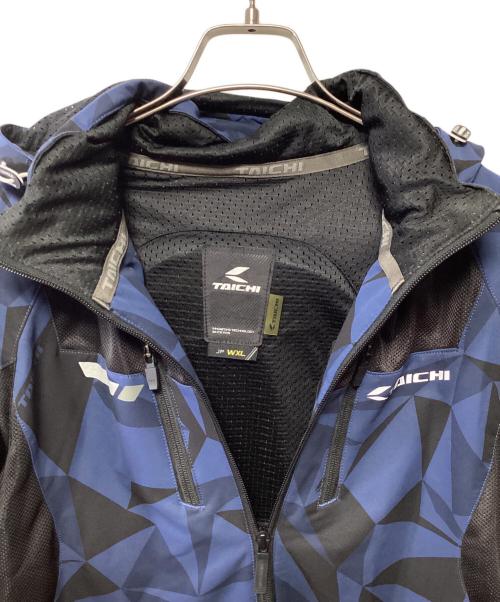 TAICHI（タイチ）TAICHI (タイチ) エアーパーカ ブルー×ブラック サイズ:WXLの古着・服飾アイテム