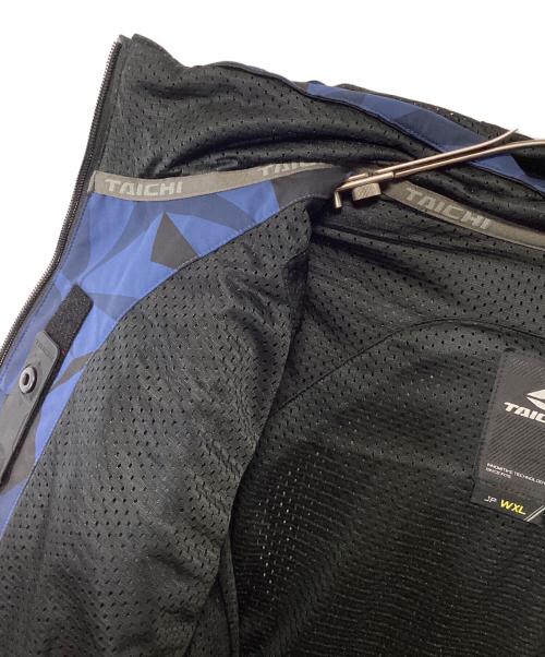 TAICHI（タイチ）TAICHI (タイチ) エアーパーカ ブルー×ブラック サイズ:WXLの古着・服飾アイテム