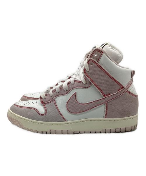 NIKE（ナイキ）NIKE (ナイキ) ハイカットスニーカー ピンク×ホワイト サイズ:27.5の古着・服飾アイテム