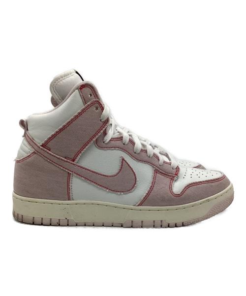 NIKE（ナイキ）NIKE (ナイキ) ハイカットスニーカー ピンク×ホワイト サイズ:27.5の古着・服飾アイテム