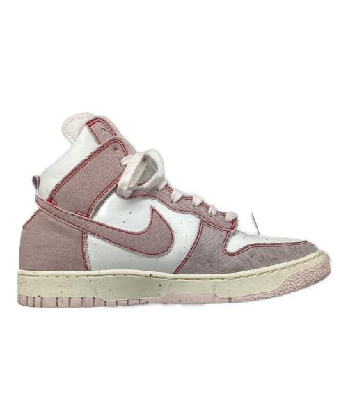 NIKE（ナイキ）NIKE (ナイキ) ハイカットスニーカー ピンク×ホワイト サイズ:27.5の古着・服飾アイテム