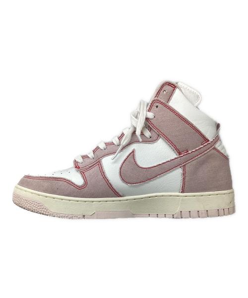 NIKE（ナイキ）NIKE (ナイキ) ハイカットスニーカー ピンク×ホワイト サイズ:27.5の古着・服飾アイテム