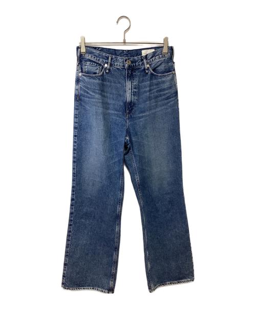 upper hights（アッパーハイツ）upper hights (アッパーハイツ) ワイドフレアデニム インディゴ サイズ:26の古着・服飾アイテム