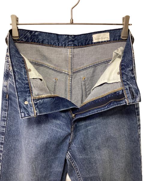 upper hights（アッパーハイツ）upper hights (アッパーハイツ) ワイドフレアデニム インディゴ サイズ:26の古着・服飾アイテム