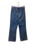 upper hights (アッパーハイツ) ワイドフレアデニム インディゴ サイズ:26：5000円