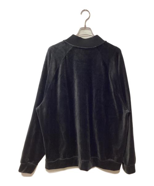 JORDAN（ジョーダン）JORDAN (ジョーダン) ベロア トラックジャケット ブラック サイズ:XXLの古着・服飾アイテム