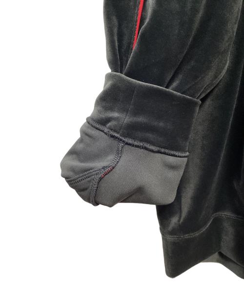 JORDAN（ジョーダン）JORDAN (ジョーダン) ベロア トラックジャケット ブラック サイズ:XXLの古着・服飾アイテム