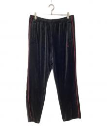 JORDAN（ジョーダン）の古着「ベロア トラックパンツ」｜ブラック