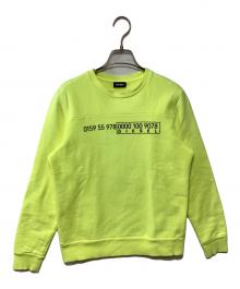 DIESEL（ディーゼル）の古着「スウェット」｜イエロー