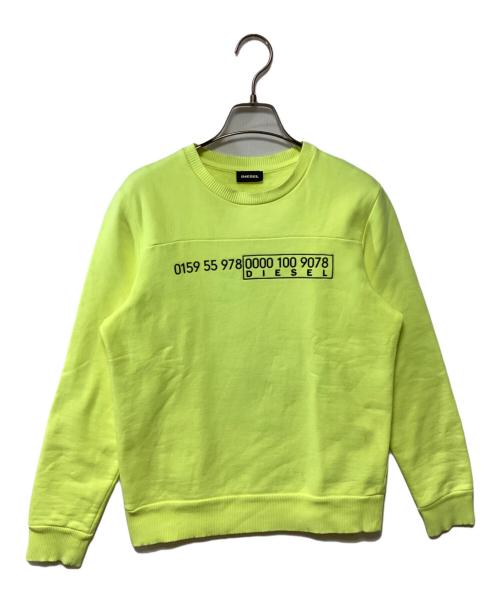 DIESEL（ディーゼル）DIESEL (ディーゼル) スウェット イエロー サイズ:記載なしの古着・服飾アイテム
