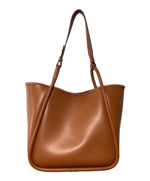 CHARLES & KEITH（チャールズアンドキース）CHARLES & KEITH (チャールズアンドキース) トートバッグ ブラウンの古着・服飾アイテム