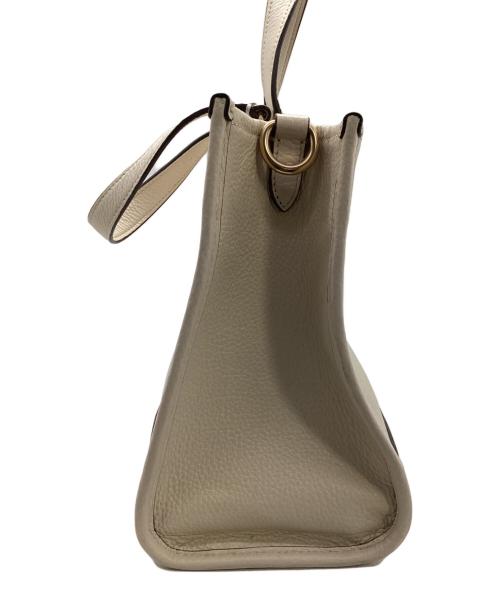 COACH（コーチ）COACH (コーチ) ハンドバッグ クリームの古着・服飾アイテム