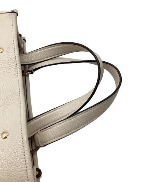 COACH（コーチ）COACH (コーチ) ハンドバッグ クリームの古着・服飾アイテム