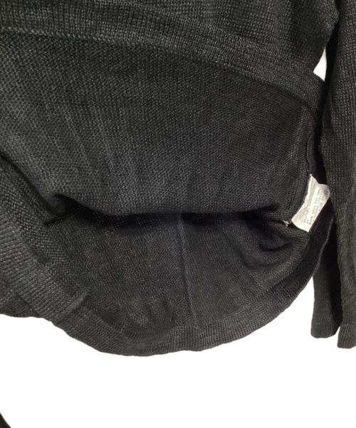 COMME des GARCONS HOMME（コムデギャルソン オム）COMME des GARCONS HOMME (コムデギャルソン オム) 薄手ニット ブラック サイズ:記載無しの古着・服飾アイテム