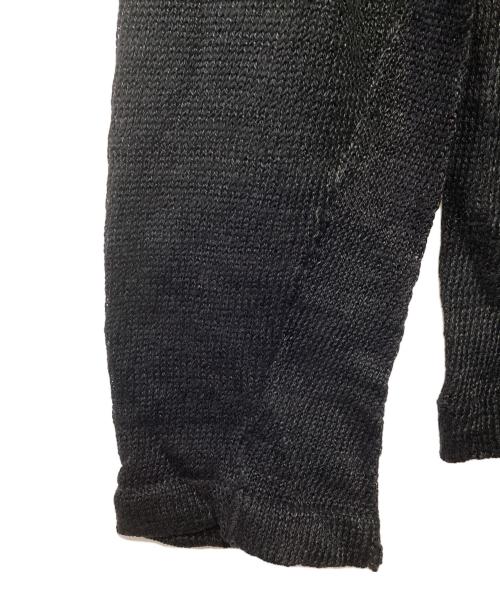 COMME des GARCONS HOMME（コムデギャルソン オム）COMME des GARCONS HOMME (コムデギャルソン オム) 薄手ニット ブラック サイズ:記載無しの古着・服飾アイテム