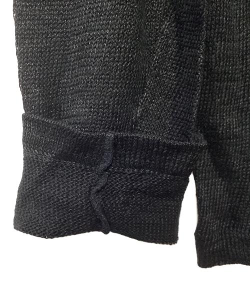 COMME des GARCONS HOMME（コムデギャルソン オム）COMME des GARCONS HOMME (コムデギャルソン オム) 薄手ニット ブラック サイズ:記載無しの古着・服飾アイテム