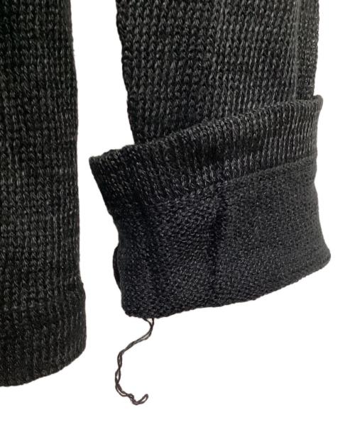 COMME des GARCONS HOMME（コムデギャルソン オム）COMME des GARCONS HOMME (コムデギャルソン オム) 薄手ニット ブラック サイズ:記載無しの古着・服飾アイテム