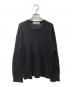 COMME des GARCONS HOMME（コムデギャルソン オム）の古着「薄手ニット」｜ブラック