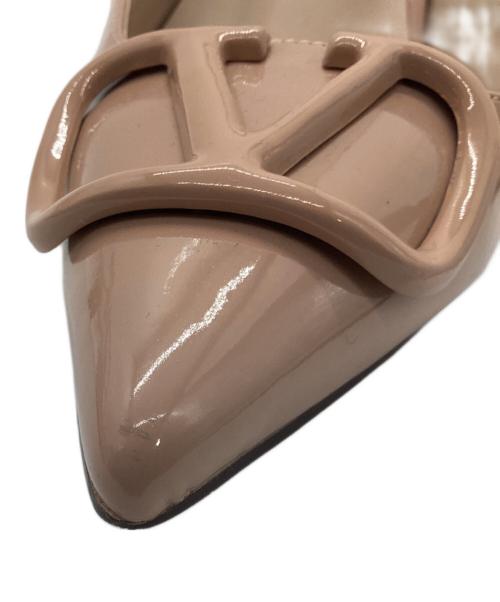 VALENTINO GARAVANI（ヴァレンティノ・ガラヴァーニ）VALENTINO GARAVANI (ヴァレンティノ・ガラヴァーニ) ヒールパンプス ピンク サイズ:36の古着・服飾アイテム