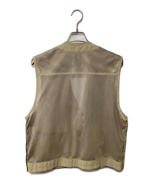 FOX FIRE（フォックスファイヤー）FOX FIRE (フォックスファイヤー) メッシュベスト ベージュ サイズ:XLの古着・服飾アイテム