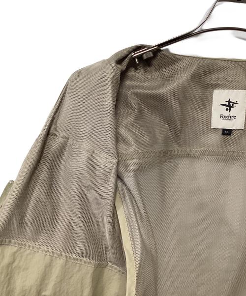 FOX FIRE（フォックスファイヤー）FOX FIRE (フォックスファイヤー) メッシュベスト ベージュ サイズ:XLの古着・服飾アイテム