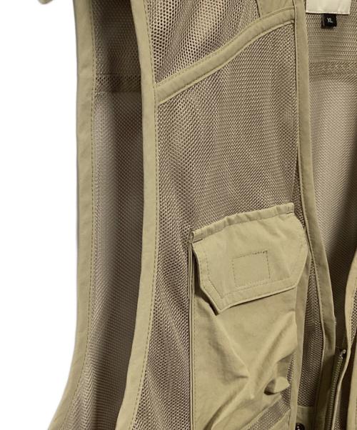 FOX FIRE（フォックスファイヤー）FOX FIRE (フォックスファイヤー) メッシュベスト ベージュ サイズ:XLの古着・服飾アイテム