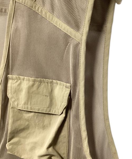 FOX FIRE（フォックスファイヤー）FOX FIRE (フォックスファイヤー) メッシュベスト ベージュ サイズ:XLの古着・服飾アイテム