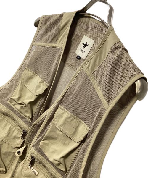FOX FIRE（フォックスファイヤー）FOX FIRE (フォックスファイヤー) メッシュベスト ベージュ サイズ:XLの古着・服飾アイテム