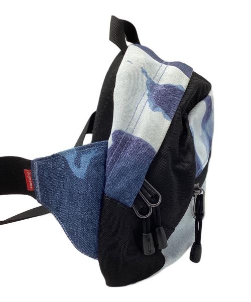 THE NORTH FACE（ザ ノース フェイス）THE NORTH FACE (ザ ノース フェイス) SUPREME (シュプリーム) ウエストバッグ ブルー×ブラックの古着・服飾アイテム