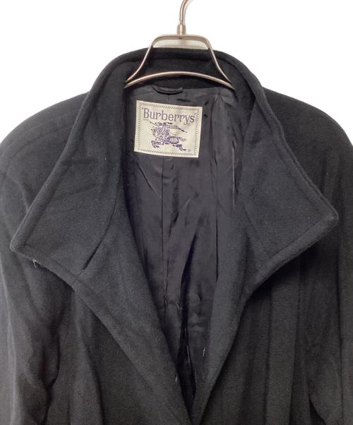 Burberry's（バーバリーズ）Burberry's (バーバリーズ) ウールコート ブラック サイズ:9ARの古着・服飾アイテム