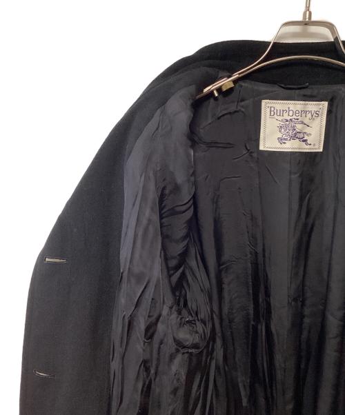 Burberry's（バーバリーズ）Burberry's (バーバリーズ) ウールコート ブラック サイズ:9ARの古着・服飾アイテム